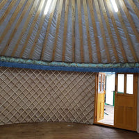 AOOKMIYA （customizable）Yurt Tent Outdoor Large-scale Agricultural Music Winter Thickened Warm Windproof Waterproof Tent