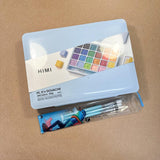 AOOKMIYA Himi Gouache Paint Set Jelly Cup 24 x 30mL - Blue case with 3 brushes AOOKMIYA.COM