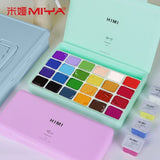 MIYA HIMI Gouache Paint Set 24 Colors (Random Box Colors)
