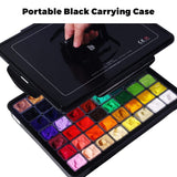 HIMI Gouache Paint Set, 56 Colors x 30ml Include 8 Metallic and 6 Neon Colors...