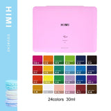 AOOKMIYA MIYA HIMI Gouache Paint Set 24 Colors (Random Box Colors) AOOKMIYA.COM