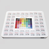 Miya Gouache 56 Color Watercolor Paint Set in Carry Case Two Handles