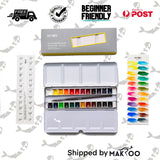 HIMI Gouache Paints | Paint Brush | Spray | Glow In the dark | Artbyharshi