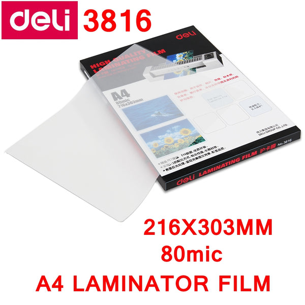 80mic Thermal Laminating Film Pouches PET Clear Sheet for Photo