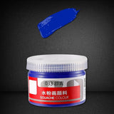 100ml/Box Gouache Colors Tool Diamond Painting Accessories Point Sticking DIY Crafts Round Drill  Box Label Paper Practice Paint