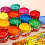 100ml/Box Gouache Colors Tool Diamond Painting Accessories Point Sticking DIY Crafts Round Drill  Box Label Paper Practice Paint