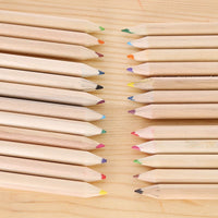 12 Colors Crayons Colored Pencils With Sharpener Kawaii Cute Girls Fine Drawing Colour Pencil Set for School Sketch Painting