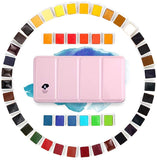 Paul Rubens Watercolour Paint Set, 12 Glitter Watercolor Paint with a Portable Box, Professional Watercolor Paint for Beginners and Artists, Art Supplies for Illustrations, Painting, Coloring