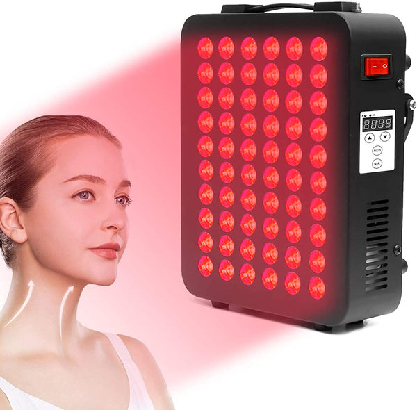Red Light Therapy Device, 660&850nm Near Infrared Led Light Therapy, Clinical Grade Home Use Light Therapy Lamp with Timer for Anti-Aging, Muscle & Joint Pain Relief, Boost Immunity