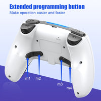 AOOKGAME  Bluetooth Wireless Game Controller For PS4 Console 6-axis Double Vibration Game Gamepad For PC /Android Phone Joysticks Gamepad
