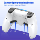 AOOKGAME  Bluetooth Wireless Game Controller For PS4 Console 6-axis Double Vibration Game Gamepad For PC /Android Phone Joysticks Gamepad