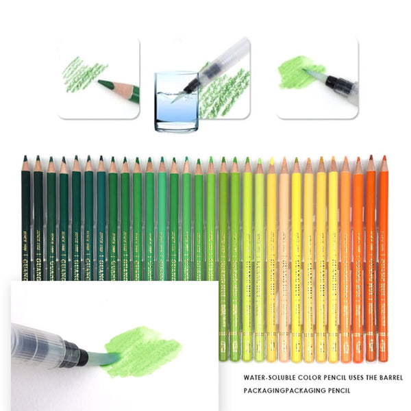 Qweryboo 48 Pcs Professional Watercolor Pencils, Pre-sharpened Drawing  Colored Pencils Set for Adults Kids(48) 