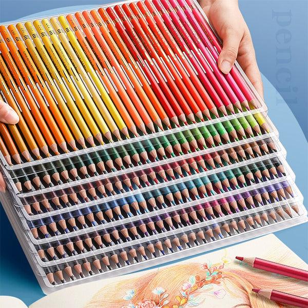 48/72/120/150/200 Professional Oil Color Pencil Set Watercolor