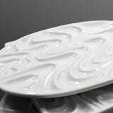 Ceramic artist watercolor palette rose-shaped gouache ceramic palette bone china flower-shaped paint painting supplies