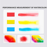 AOOKMIYA Conjunto de tinta aquarela metálica, 36/48/60 cores, dobrável, cor sólida, com macaron, para pintura, suprimentos para arte