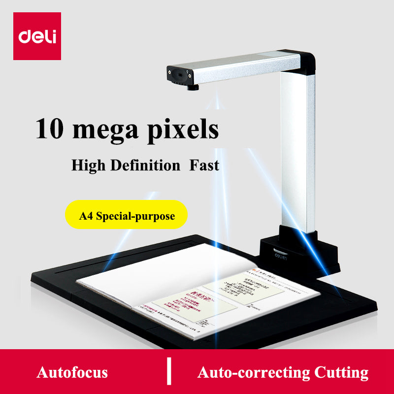 Deli 15152# 10 mega pixels A4 visual presenter high definition OCR off ...