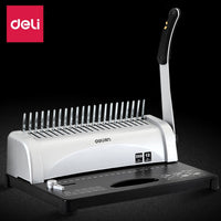 Deli 3870 Manual Comb binding machine 350 sheets binding machine 21 holes 350 pages binding 25 sheets punch hole