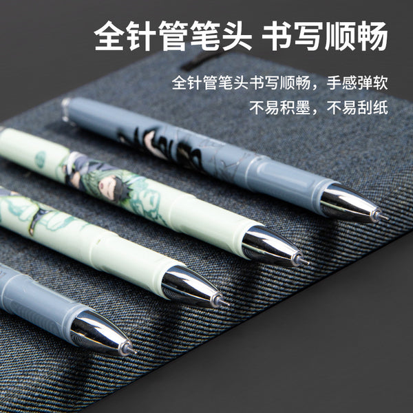 Deli Pen 48pcs Blue Aerospace Gel Pens for School Stationery Supplies –  AOOKMIYA