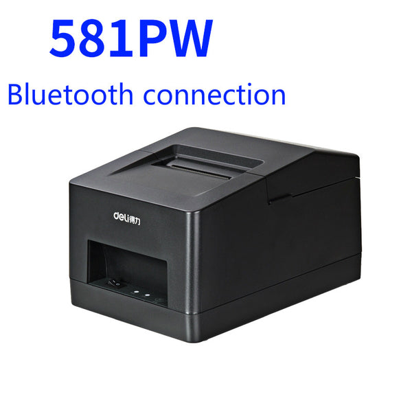 Deli DL-581PW Thermal Printer Bill Cashier Mini Automatic Bill Receivi ...