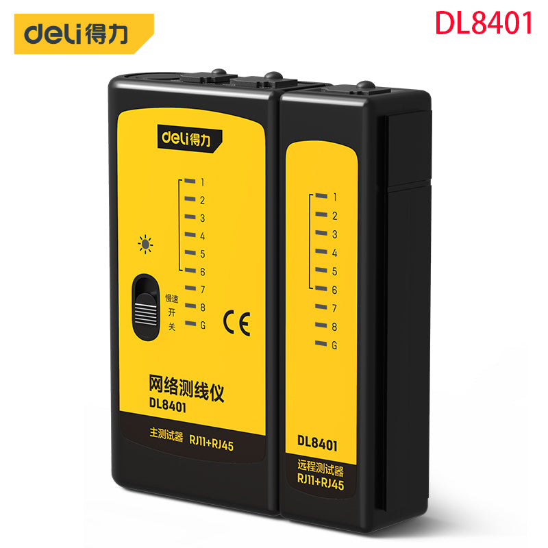 Deli DL8401 Network Line Measuring Instrument Network Cable, Telephone ...