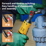 Deli Electric Ratchet Wrench 3/8" Tool 12V Lithium Electric Ratchet Wrench 30N.m 2Ah Single Battery Power Wrench Tool Set