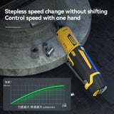 Deli Electric Ratchet Wrench 3/8" Tool 12V Lithium Electric Ratchet Wrench 30N.m 2Ah Single Battery Power Wrench Tool Set