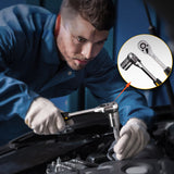 Deli Hand Tool Sets Car Repair Tool Kit Set Workshop Mechanical Tools Box for Home Ratchet Wrench Socket Set Screwdriver Kit