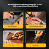 Deli Multifunction 112Pcs Professional Hand Tools Set Woodworking Portable Combination Tool Boxes Electrician Repair Tools Kit