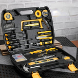 Deli Multifunction 112Pcs Professional Hand Tools Set Woodworking Portable Combination Tool Boxes Electrician Repair Tools Kit