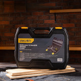 Deli Multitool 86Pcs 6.3mm 12.5MM Series Sleeve Set for Car Repair Hand Tool Multifunction Ratchet Torque Wrench Socket Kits