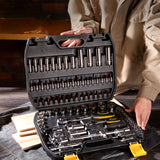 Deli Multitool 86Pcs 6.3mm 12.5MM Series Sleeve Set for Car Repair Hand Tool Multifunction Ratchet Torque Wrench Socket Kits