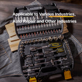 Deli Multitool 86Pcs 6.3mm 12.5MM Series Sleeve Set for Car Repair Hand Tool Multifunction Ratchet Torque Wrench Socket Kits