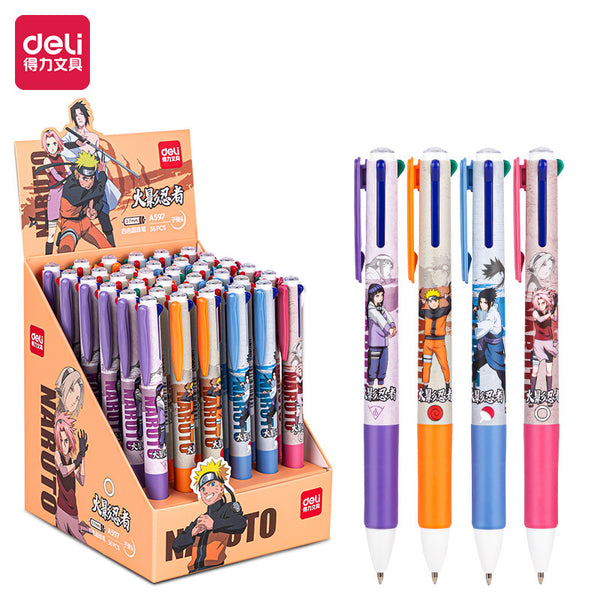 Deli Pens 36pcs Cute Naruto Pens for School Supplies Japanese Statione –  AOOKMIYA
