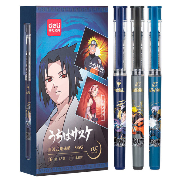 Deli Pens 36pcs Anime Naruto Pens for School Kawaii Japanese Stationer –  AOOKMIYA