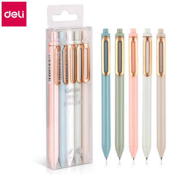 Deli Pen 50pcs Luxury Macaroon Pens for School Office Supplies Office –  AOOKMIYA