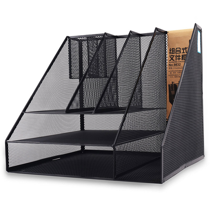 Deli Portfolio Document Tray Rack Office Desk Organizer Magzine File H ...
