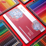 Deli Summer Palace Colored Lead Set 36 Color 48 Color 72 Color Iron Boxed Art Professional Hand-painted Beginner Oily Pencil