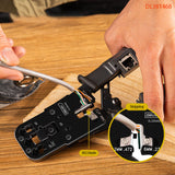 Deli Testable Wire Network Pliers Multifunctional Network Clamp Network Cable Telephone Cable Receiver Cable Crystal Head