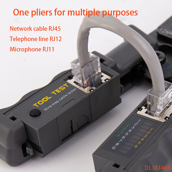 Deli Testable Wire Network Pliers Multifunctional Network Clamp Networ ...