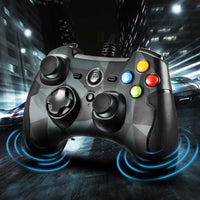 AOOKGAME  Wired Game Controller Gamepad Joystick with TURBO TRIGGER Button Gamepad For PC PS3 TV Box Android Smartphone