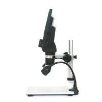 AOOKMIYA G1200 Digital Microscope 7 Inch Large Color Screen Base LCD Display 12MP 1-1200X Magnifier With Stand and Two Fill Lights