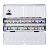 German Schmincke Academy solid watercolor paint 12/24/48 color iron box set art supplies aquarelle tools
