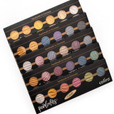 Germany Finetec Coliro Pearlescent Handmade Solid Watercolor Paint Set 6/12 Color Mica Composition Calligraphy Painting Supplies