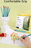 Mont Marte 18 Colors Ultra-Soft Colored Lead Set Colored Pencils Professional Artist Painting Supplies
