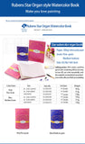 AOOKMIYA Paul Rubens Watercolor Paper A4 Sketchbook Painting Pad Portable Drawing Notebook Adult Coloring Books Art Supplies for Artist
