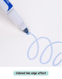 8 pcs/set Double Lines Contour Color Art Marker Pens DIY Scrapbooking Bullet Diary Graffiti Drawing Out Line Pen Stationery