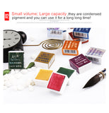 Rubens single block half pot solid watercolor paint flash watercolor paint 48 colors optional painting art supplies