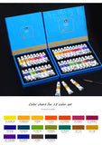 Paul Rubens 5ML Tubes WaterColor Paint 18/24/36 Colors Set Pigment for Beginners Drawing Art Supplies Stationery Hobbyist Studen