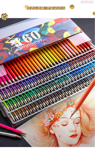 Brutfuner High Quality Oily 72 Pencil Colour Set 48/72/120/For School, Art,  And Gifts Oil HB Drawing Supplies 201223 From Bai08, $14.66