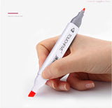 TouchFIVE Markers 60/80 Colors Manga Drawing Markers Pen Alcohol Based Dual Headed Sketch Oily marker Pen Art Supplies
